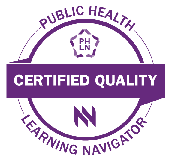 PHLN Public Health Learning Network PHTC Public Health Training Center Quality Seal 